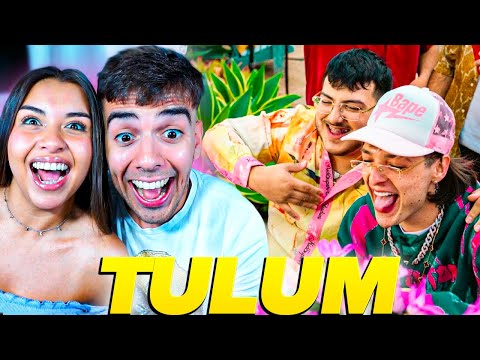 REACCION a PESO PLUMA  x GRUPO FRONTERA - TULUM