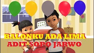 Download lagu Adit Sopo dan Jarwo ✰ Balonku Ada 5 ✰ Lagu Anak Indonesia Populer Sepanjang Masa mp3