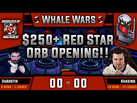 $250+ Red Star Orb Opening!! - Whale Wars (S03E02) vs. DuArktik! - MARVEL Strike Force - MSF
