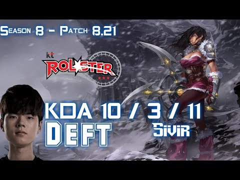 KT Deft SIVIR vs KAI'SA ADC - Patch 8.21 KR Ranked