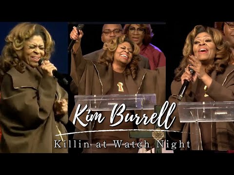 Kim Burrell singing the house down at Watch Night