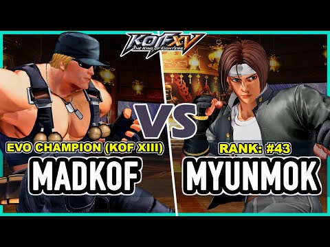 KOF XV 🔥 Madkof (O.Yashiro/Heidern/Clark) vs Myunmok (Kyo/Gato/Iori) 🔥 Steam