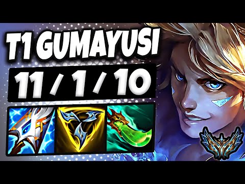 T1 Gumayusi Ezreal vs Caitlyn ADC [ TripleKill ] Patch 25.3 Korea Challenger ✅