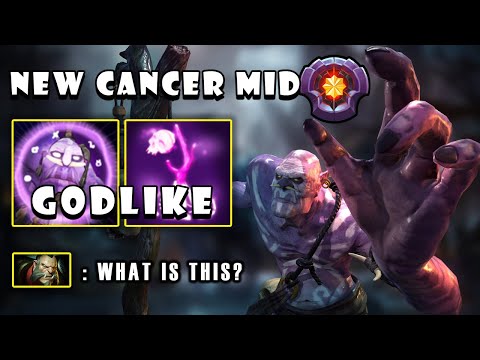 How To Play New Cancer Witch Doctor Mid Vs. Void Spirit with GODLIKE | Dota 2 7.24