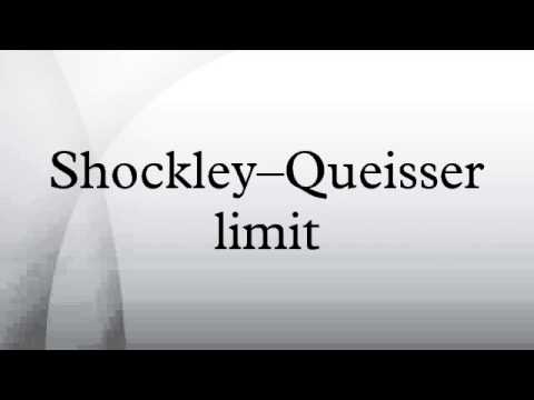 Shockley–Queisser limit