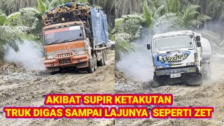 Download lagu AKIBAT SUPIR KETAKUTAN TRUK DIGAS SAMPAI LAJUNYA SEPERTI ZET mp3