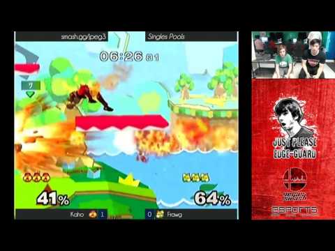 JPEG 3 - Melee - Singles - RR Pool - Kaho (Sheik) vs Frog (Fox)