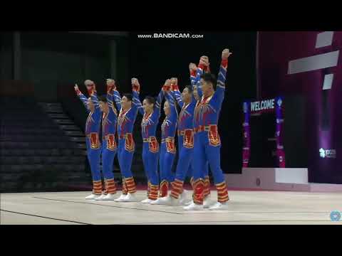 17th Aerobic Gymnastics World Championships - Dance Final - People Republic of Korea 🇰🇷