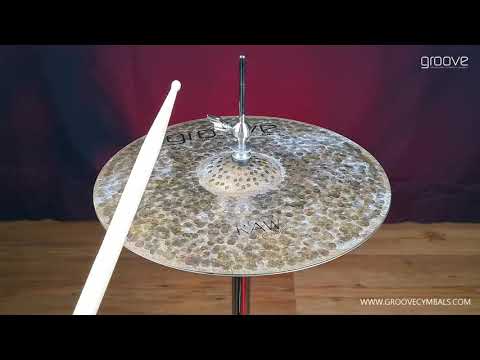 Groove Cymbals Raw Complex Hi-Hats 14" - DEMO