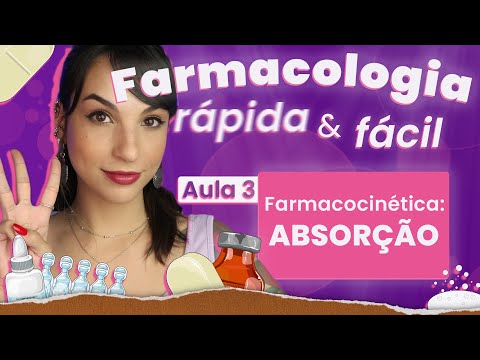 Farmacocinética: ABSORÇÃO | Aula 3 | Farmacologia rápida e fácil | Flavonoide
