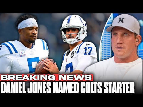 Colts Announce Daniel Jones As Starting QB "For The Entire Season" | Pat McAfee Show
