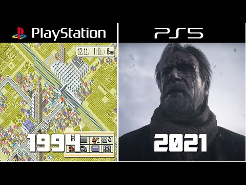 Evolution of PlayStation Game Graphics Through The Years [PS1-PS5]