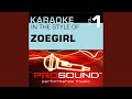 Here And Now (Karaoke Lead Vocal Demo) (In the style of ZOEgirl)