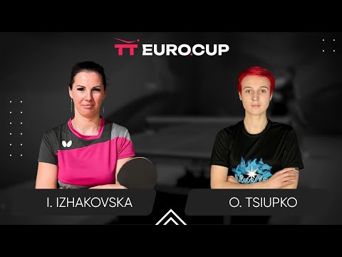 15:30 Inha Izhakovska  - Oleksandra Tsiupko 22.10.2024 TT Euro.Cup Ukraine Star. TABLE 4