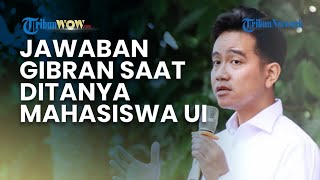 Dialog dengan Mahasiswa, Gibran Jawab Isu IKN yang Disebut Mangkrak hingga Dijuluki Kota Hantu