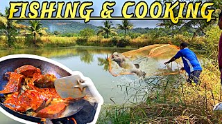 तालाब में गये #fishing करने | Ye Kya Huva Hamare Sath😱 | At Rides #fishingandcooking #villagelife