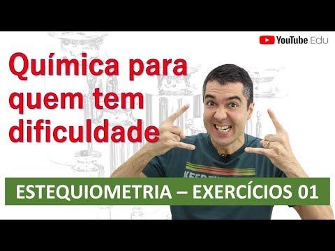 AULA DE EXERCÍCIOS - ESTEQUIOMETRIA - AULA 09 (CURSO COMPLETO)