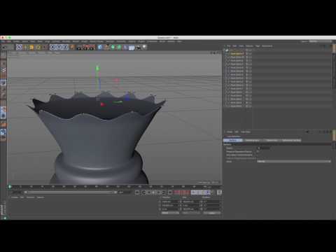 Cinema 4D Tutorial How to Model a Chess Set Part 1 Pawn