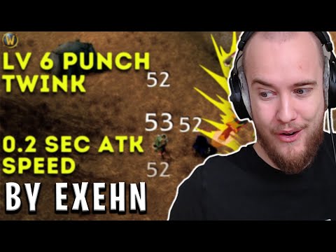 Guzu reacts to level 6 paladin twink, 0.2 attack speed