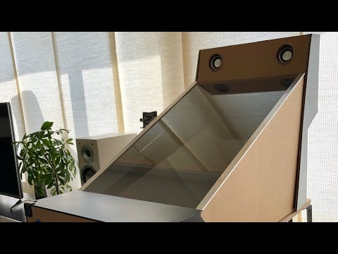 FX3 pinball on Nintendo Switch vertical mode - Homemade cardboard cabinet