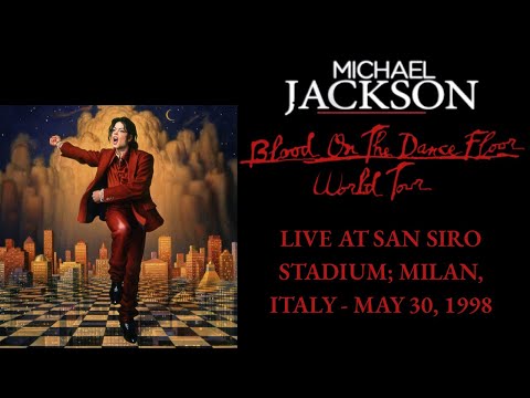BLOOD ON THE DANCE FLOOR WORLD TOUR 1998 (Live; Full FANMADE Concert) - Michael Jackson