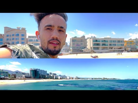 Vlog:-3 Beach in South Korea/Sokcho/bongpo