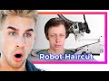 Hairdresser Reacts To Robot Haircuts