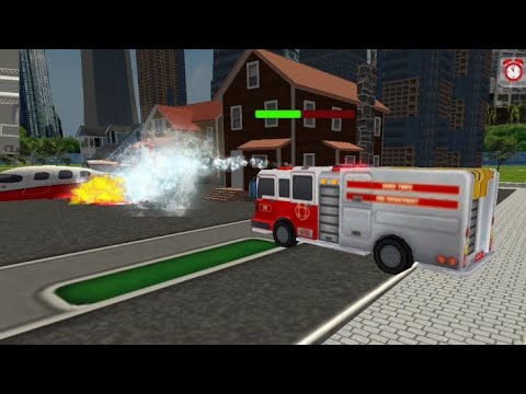 American Fire Fighter Airplane Rescue Heroes | Fire fighting | Android games gameplay #1