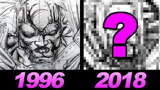 REDRAWING my HIGH SCHOOL ART!