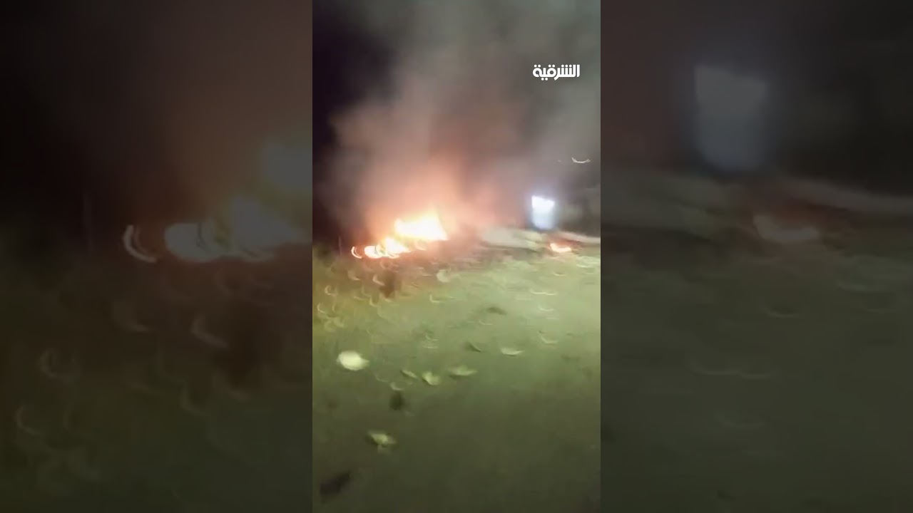 فيديو | طائرة مسيرة تستهدف مقرًا لأحد الأحزاب الكردية الإيرانية المعارضة على طريق أربيل – الموصل