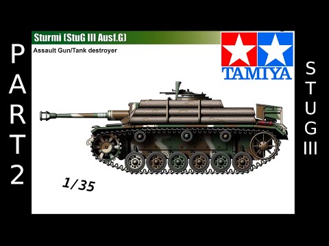 Tamiya Sturmgeschutz3 1/35: Etape 2