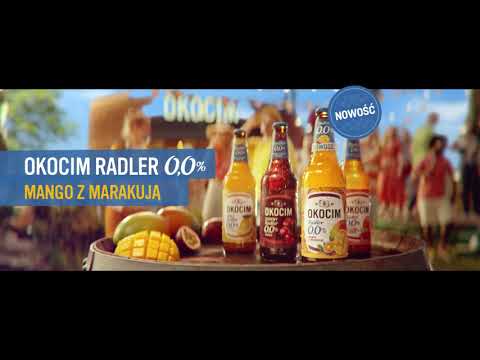 OKOCIM RADLER 0,0% - MANGO Z MARAKUJĄ