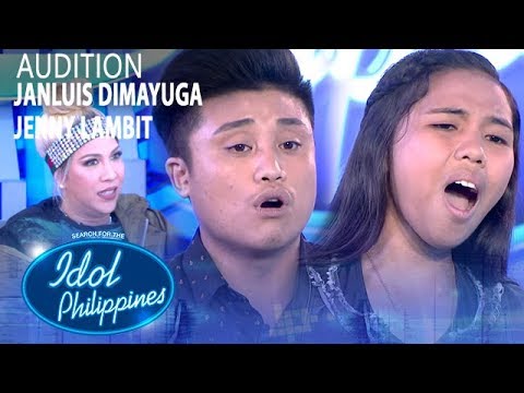 Janluis Dimayuga and Jenny Lambit | Idol Philippines 2019 Auditions