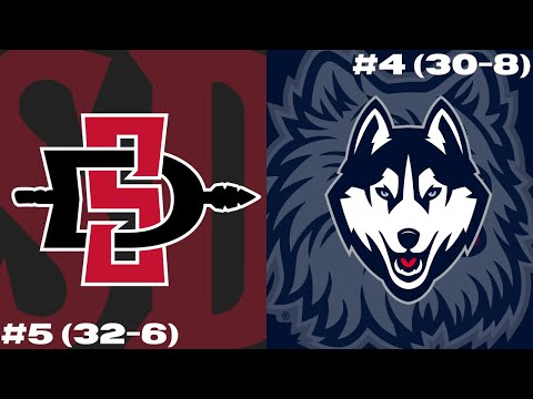 WATCHING THE NCAA MEN'S BASKETBALL CHAMPIONSHIP LIVE! (SDSU VS. UCONN)