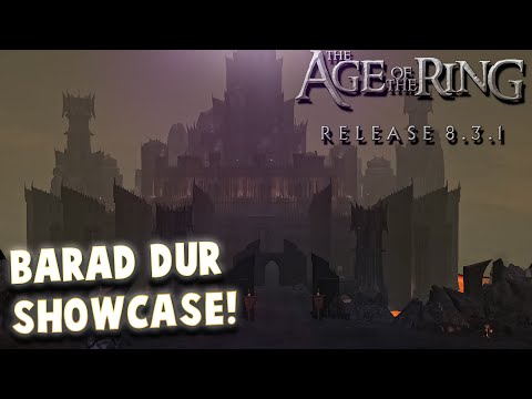 New Fortress of Barad Dur Showcase! | Custom map! (Beta) | Age of The Ring mod | Lotr | Bfme Game
