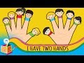 I Have Two Hands Nursery Rhyme Karaoke With Vocals