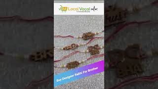 Bhaiya Bhabhi Rakhi Online, Designer Rakhi with Gifts - localvocalonline