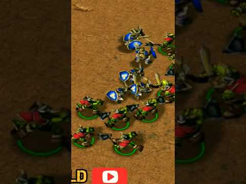 8 Grunts vs 6 Captain #retrobattles #warcraft3reforged #battlegame