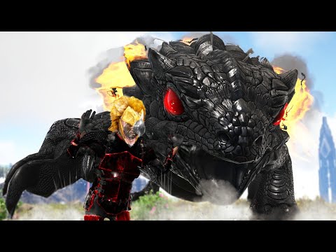 Fui Degolado Pelo Espinho Demoníaco - Derrubei O Dragão | Ark o Alvo