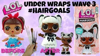 LOL Surprise Under Wraps Wave 3 Hairgoals Make Over Series Yang Q.T Custom LOL Surprise Doll DIY