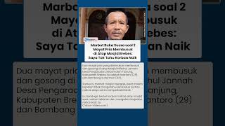 Pengakuan Marbot soal 2 Mayat Pria Membusuk di Atap Masjid: Saya Tak Tahu Korban Naik