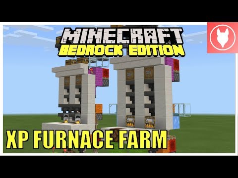 Rogue Fox - Minecraft Bedrock - XP Furnace Farm ( Xisumavoid Redstone Challenge)