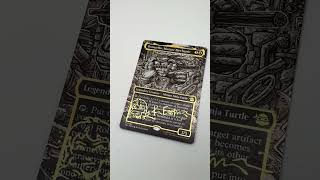 TMNT Gold Foil Signature Donatello SG