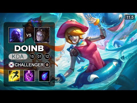 Doinb Orianna Mid vs Ryze -  KR Challenger Patch 11.5