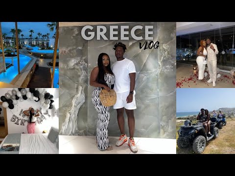 GREECE VLOG | STELLA ISLAND LUXURY HOTEL | BIRTHDAY BAECATION 2022 | JOSH & JOY