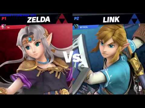 lo (Zelda) vs M1K3L (Link) | SUPER SMASH BROS ULTIMATE