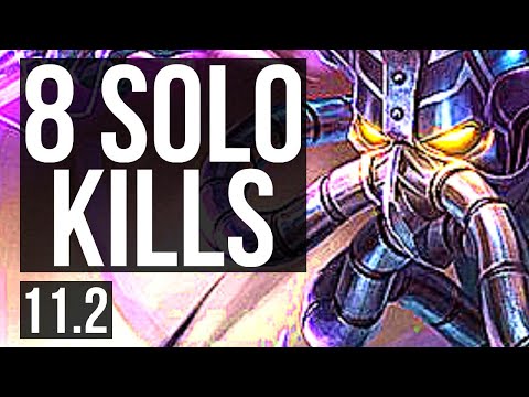 KASSADIN vs FIZZ (MID) | 14/0/1, 8 solo kills, Legendary, 600+ games | EUW Diamond | v11.2