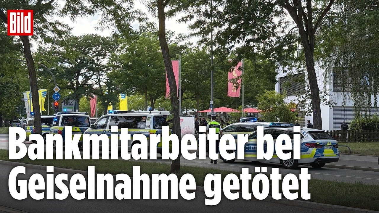 Regensburg: Geiselnahme in Bank – Täter (20) festgenommen