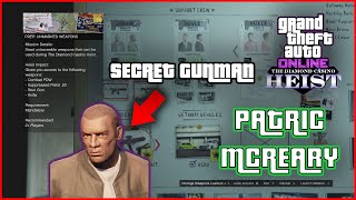 *NEW METHOD* How to get the SECRET GUNMAN (Patrick McReary) - GTA Online Diamond Casino Heist