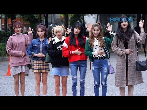 [BIG영상][4K] 립버블(LIPBUBBLE) 10월 5일 뮤직뱅크 리허설 출근길